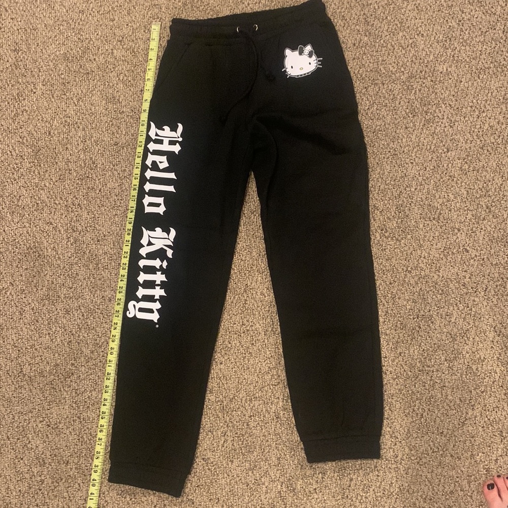 DollsKill X Hello Kitty Goth Joggers - Picture 8 of 10